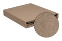 Prześcieradło jersey z gumką 120x200 czekoladowe mleczne L17 Premium Prześcieradło jersey z gumką 120x200 czekoladowe mleczne L17 Premium