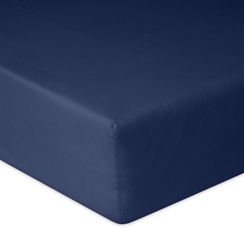 Prześcieradło jersey z gumką 120x200 granatowe 47 Premium Prześcieradło jersey z gumką 120x200 granatowe 47 Premium