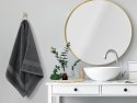 Ręcznik Opulence 50x100 antracytowy z bawełny egipskiej 600 g/m2 Nefretete Ręcznik Opulence 50x100 antracytowy z bawełny egipskiej 600 g/m2 Nefretete