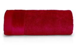 Ręcznik Vito 100x150 czerwony frotte bawełniany 550 g/m2