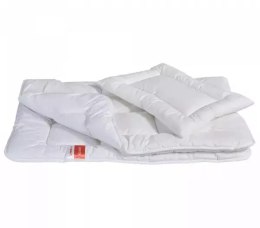 Kołdra dla dzieci 100x135 poduszka 40x60 Classic Lato biała Inter Widex