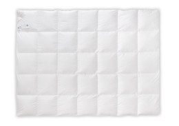 Kołdra puchowa całoroczna 70% 135x200 Basic+ biała 1100g AMZ
