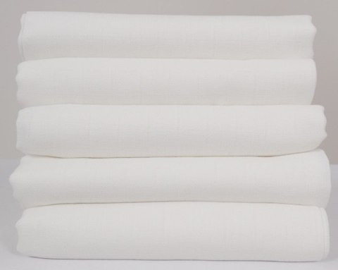 Pielucha flanelowa 70x80 Biała 100% Bawełna 1szt Pielucha flanelowa 70x80 Biała 100% Bawełna 1szt