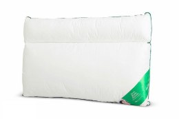 Poduszka anatomiczna 70x80 2 komorowa z wałkiem bawełniana 1100g biała AMZ