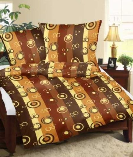Pościel z kory 160x200 wzór 95/8 księżyce brązowe kółka na guziki 100% bawełna gruba Pościel z kory 160x200 wzór 95/8 księżyce brązowe kółka na guziki 100% bawełna gruba