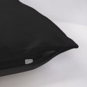 Poszewka satynowa 50x60 czarna 04000966 jednobarwna Darymex Poszewka satynowa 50x60 czarna 04000966 jednobarwna Darymex