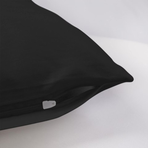 Poszewka satynowa 50x60 czarna 04000966 jednobarwna Darymex Poszewka satynowa 50x60 czarna 04000966 jednobarwna Darymex