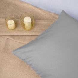 Poszewka satynowa 50x60 popielata 024 jednobarwna Darymex