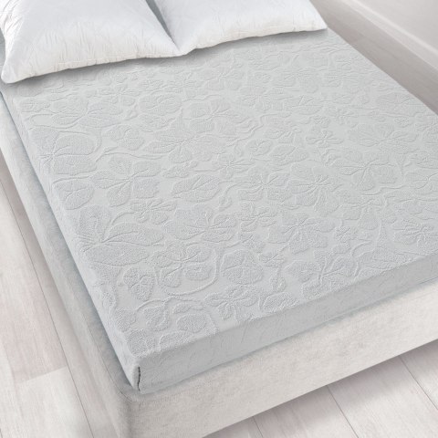 Prześcieradło frotte bez gumki 150x205 Tulipan 592 szare Zwoltex Prześcieradło frotte bez gumki 150x205 Tulipan 592 szare Zwoltex