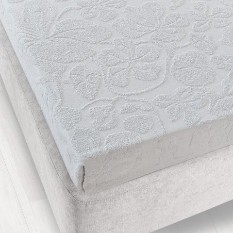 Prześcieradło frotte bez gumki 150x205 Tulipan 592 szare Zwoltex Prześcieradło frotte bez gumki 150x205 Tulipan 592 szare Zwoltex