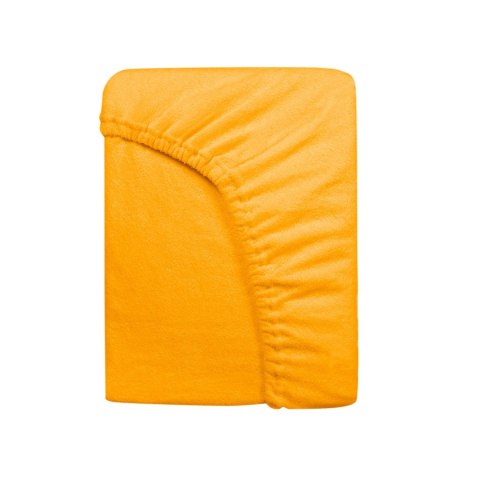 Prześcieradło frotte z gumką 220x200 004 żółte żółtko Darymex Prześcieradło frotte z gumką 220x200 004 żółte żółtko Darymex