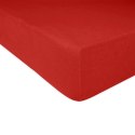 Prześcieradło frotte z gumką 220x200 029 czerwone Darymex Prześcieradło frotte z gumką 220x200 029 czerwone Darymex