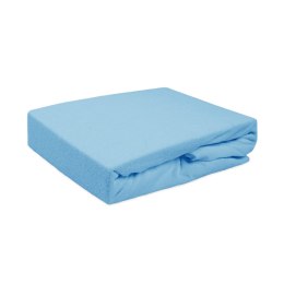 Prześcieradło frotte z gumką 60x120 009 niebieskie Darymex