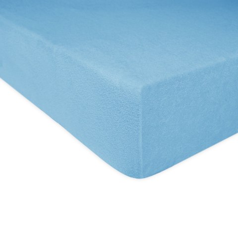 Prześcieradło frotte z gumką 90x200 009 niebieskie Darymex Prześcieradło frotte z gumką 90x200 009 niebieskie Darymex