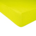 Prześcieradło frotte z gumką 90x200 034 limonkowe Darymex Prześcieradło frotte z gumką 90x200 034 limonkowe Darymex