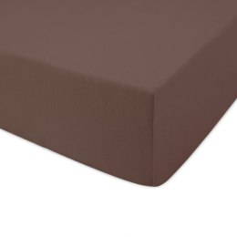 Prześcieradło jersey z gumką 180x200 030 czekoladowe Darymex
