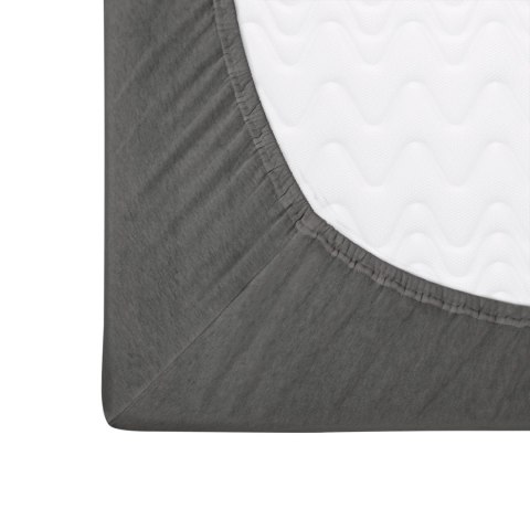 Prześcieradło jersey z gumką 220x200 037 szare Darymex Prześcieradło jersey z gumką 220x200 037 szare Darymex