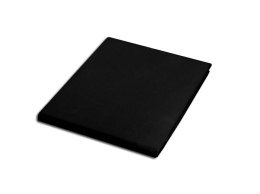 Prześcieradło satynowe bez gumki 160x220 czarne 04000966 Darymex