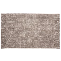 Dywanik łazienkowy 60x90 Lana beżowy z frędzlami 700 g/m2 Eurofirany
