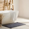 Dywanik łazienkowy 60x90 Lana czarny z frędzlami 700 g/m2 Eurofirany Dywanik łazienkowy 60x90 Lana czarny z frędzlami 700 g/m2 Eurofirany