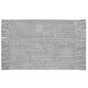 Dywanik łazienkowy 60x90 Lana srebrny z frędzlami 700 g/m2 Eurofirany Dywanik łazienkowy 60x90 Lana srebrny z frędzlami 700 g/m2 Eurofirany