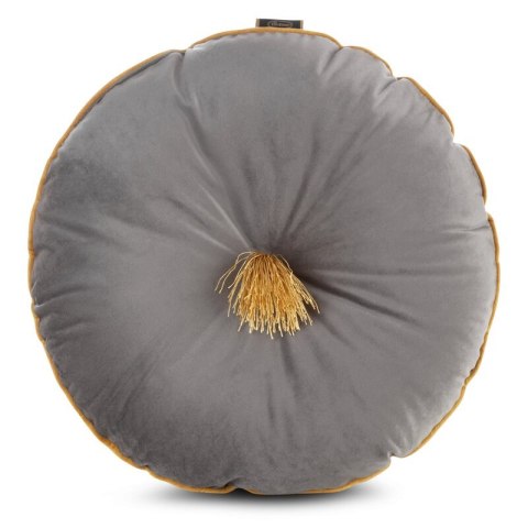 Poduszka dekoracyjna 40 cm Velvet beżowa z pomponem Eurofirany Poduszka dekoracyjna 40 cm Velvet beżowa z pomponem Eurofirany