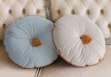 Poduszka dekoracyjna 40 cm Velvet beżowa z pomponem Eurofirany Poduszka dekoracyjna 40 cm Velvet beżowa z pomponem Eurofirany