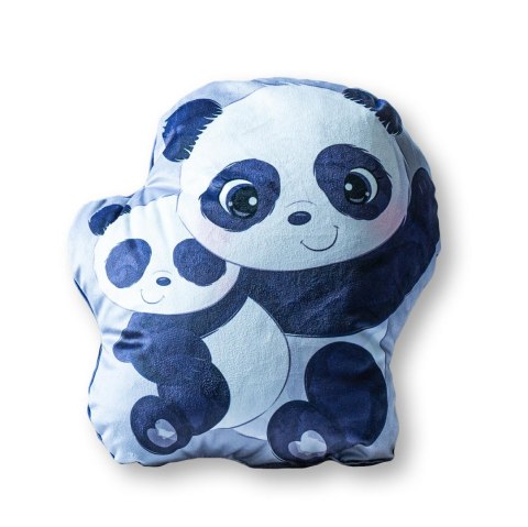 Poduszka przytulanka Kształtka 33x22 021 Panda biała czarna Poduszka przytulanka Kształtka 33x22 021 Panda biała czarna