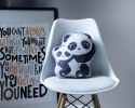 Poduszka przytulanka Kształtka 33x22 021 Panda biała czarna Poduszka przytulanka Kształtka 33x22 021 Panda biała czarna
