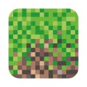 Poduszka przytulanka Kształtka 40x30 020 Pixele zielona brązowa Poduszka przytulanka Kształtka 40x30 020 Pixele zielona brązowa