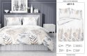 Pościel satynowa 160x200 Gałązki biała 4811 B Home Satin 58