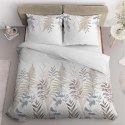 Pościel satynowa 160x200 Gałązki biała 4811 B Home Satin 58