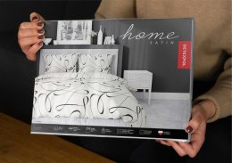 Pościel satynowa 180x200 Esy floresy beżowa 4819 A Home Satin 58