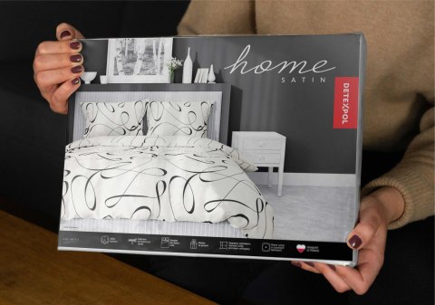 Pościel satynowa 180x200 Esy floresy beżowa 4819 A Home Satin 58 Pościel satynowa 180x200 Esy floresy beżowa 4819 A Home Satin 58
