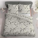 Pościel satynowa 180x200 Esy floresy beżowa 4819 A Home Satin 58 Pościel satynowa 180x200 Esy floresy beżowa 4819 A Home Satin 58
