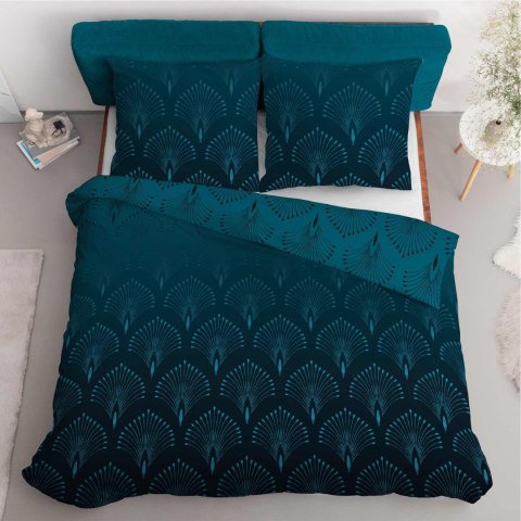 Pościel satynowa 180x200 Pawie ogony turkusowa 4814 A Home Satin 58 Pościel satynowa 180x200 Pawie ogony turkusowa 4814 A Home Satin 58