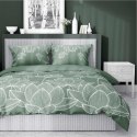Pościel satynowa 220x200 Kwiaty lotosu zielona 4818 A Home Satin 58 Pościel satynowa 220x200 Kwiaty lotosu zielona 4818 A Home Satin 58