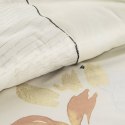 Pościel satynowa 220x200 Premium 19 kremowa szara kwiaty Eurofirany Pościel satynowa 220x200 Premium 19 kremowa szara kwiaty Eurofirany