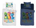 Pościel świecąca w ciemności 160x200 4761 A Dinozaur szara Fluo 50 Pościel świecąca w ciemności 160x200 4761 A Dinozaur szara Fluo 50