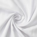 Poszewka adamaszkowa 40x40 biała 01 jednobarwna paski 1cm Matex Poszewka adamaszkowa 40x40 biała 01 jednobarwna paski 1cm Matex