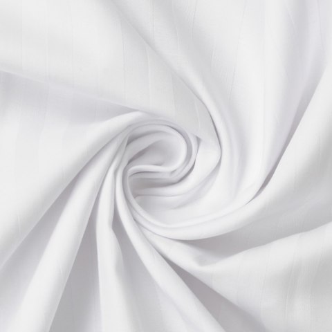 Poszewka adamaszkowa 40x40 biała 01 jednobarwna paski 1cm Matex Poszewka adamaszkowa 40x40 biała 01 jednobarwna paski 1cm Matex