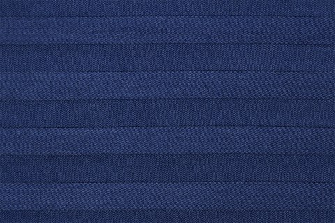 Poszewka adamaszkowa 40x40 granatowa 47 jednobarwna paski 1cm Matex Poszewka adamaszkowa 40x40 granatowa 47 jednobarwna paski 1cm Matex