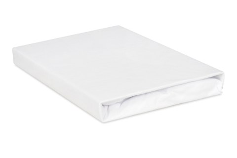 Prześcieradło jersey z gumką 140x200 białe 01 Classic Prześcieradło jersey z gumką 140x200 białe 01 Classic
