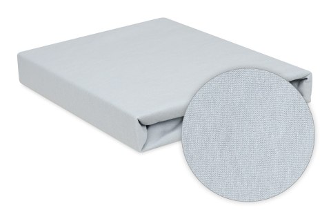 Prześcieradło jersey z gumką 180x200 szare 42 Classic Prześcieradło jersey z gumką 180x200 szare 42 Classic