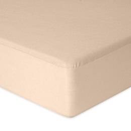 Prześcieradło jersey z gumką 220x200 beżowe 15 Classic
