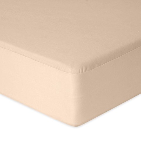 Prześcieradło jersey z gumką 220x200 beżowe 15 Classic Prześcieradło jersey z gumką 220x200 beżowe 15 Classic