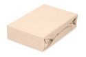 Prześcieradło jersey z gumką 220x200 beżowe 15 Classic Prześcieradło jersey z gumką 220x200 beżowe 15 Classic