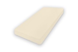 Prześcieradło jersey z gumką 220x200 ekri 02 Classic