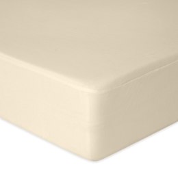 Prześcieradło jersey z gumką 220x200 ekri 02 Classic
