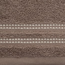 Ręcznik Ally 30x50 brązowy frotte 500 g/m2 Eurofirany